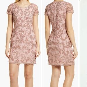 - Beaded Mesh Cocktail Dress
PISARRO NIGHTS new without tag